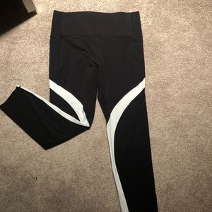 Salutation color block 7/8 tights